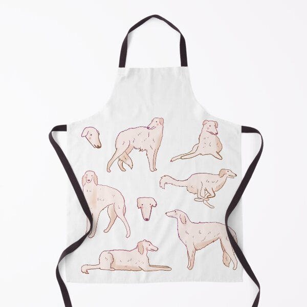 Item preview, Cute borzoi pattern designed and sold by Mayarart.