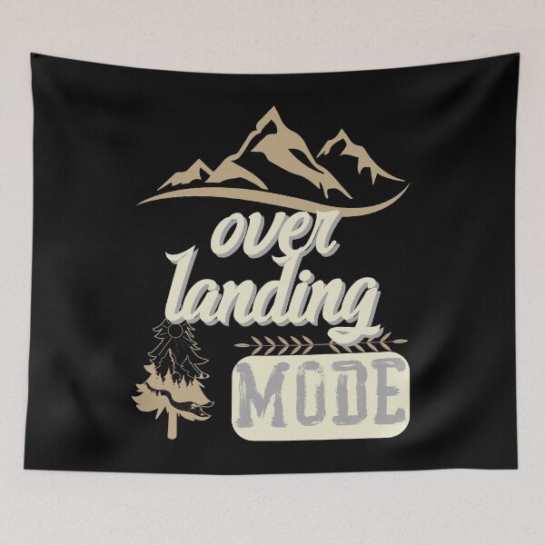 Item preview, over landing mode, forest river sun inside tree pine designed and sold by movie-popcorn.