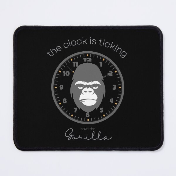 Item preview, Save The Gorilla The Clock is Ticking T-shirt designed and sold by MagicWolfStar.
