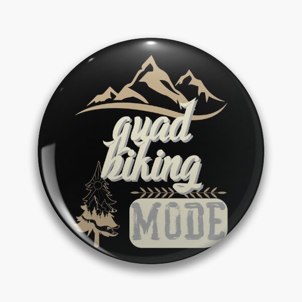 Item preview, quad biking mode, forest river sun inside tree pine designed and sold by movie-popcorn.