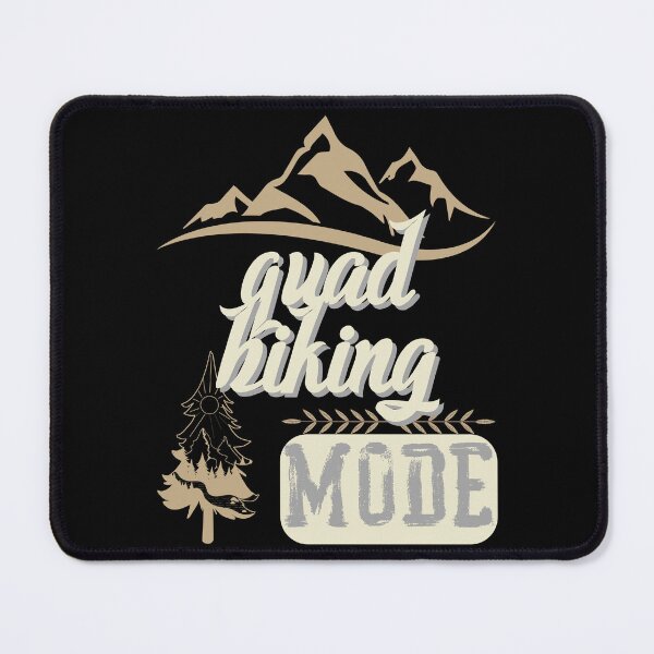 Item preview, quad biking mode, forest river sun inside tree pine designed and sold by movie-popcorn.