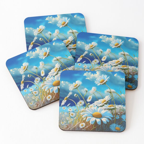 Item preview, Chrysanthemums and blue sky designed and sold by Fresh Clothes.