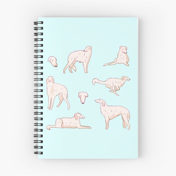 Item preview, Cute borzoi illustration  designed and sold by Mayarart.