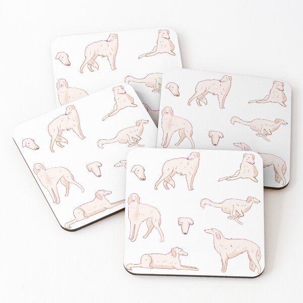 Item preview, Cute borzoi illustration  designed and sold by Mayarart.