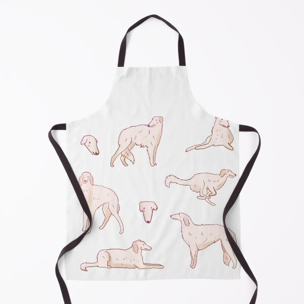 Item preview, Cute borzoi illustration designed and sold by Mayarart.