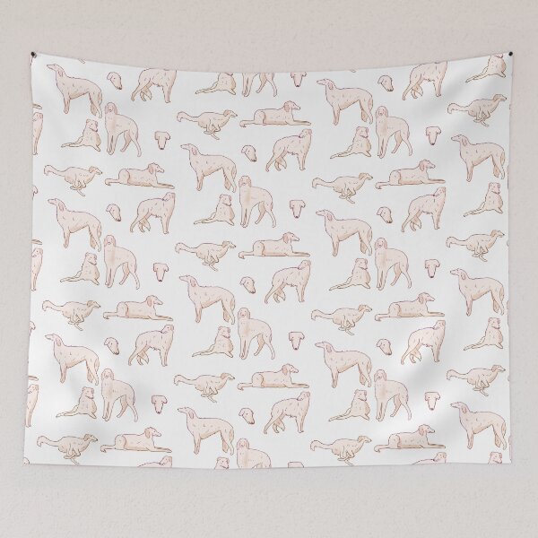 Item preview, Cute borzoi illustration  designed and sold by Mayarart.