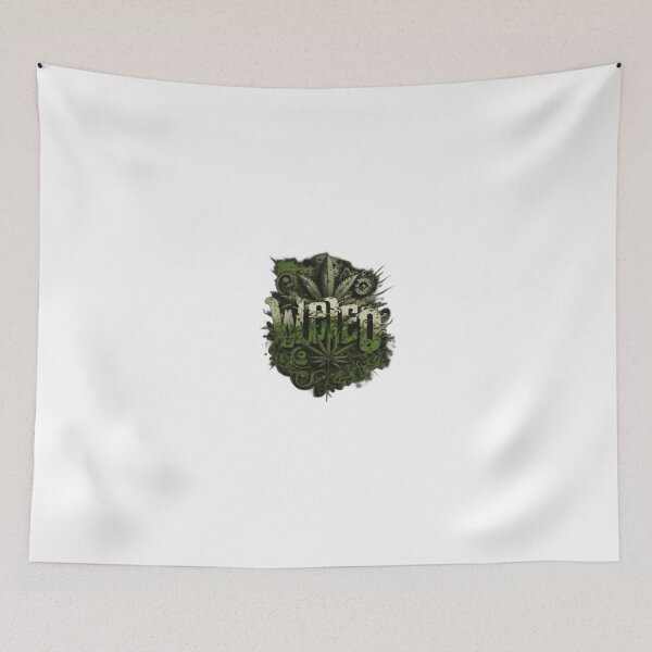 Item preview, weed logo designed and sold by WeedHighLife.