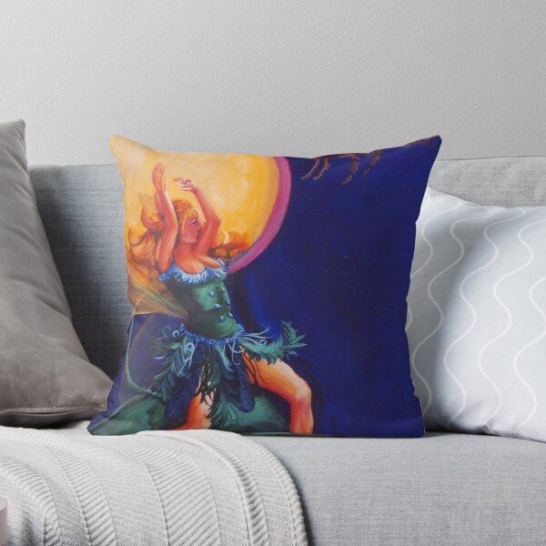The Spell of the Bees Throw Pillow