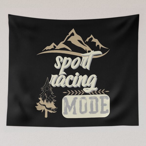 Item preview, sport racing mode, forest river sun inside tree pine designed and sold by movie-popcorn.