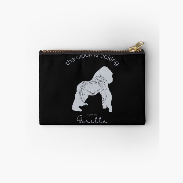 Item preview, Save The Gorilla The Clock is Ticking Apron designed and sold by MagicWolfStar.
