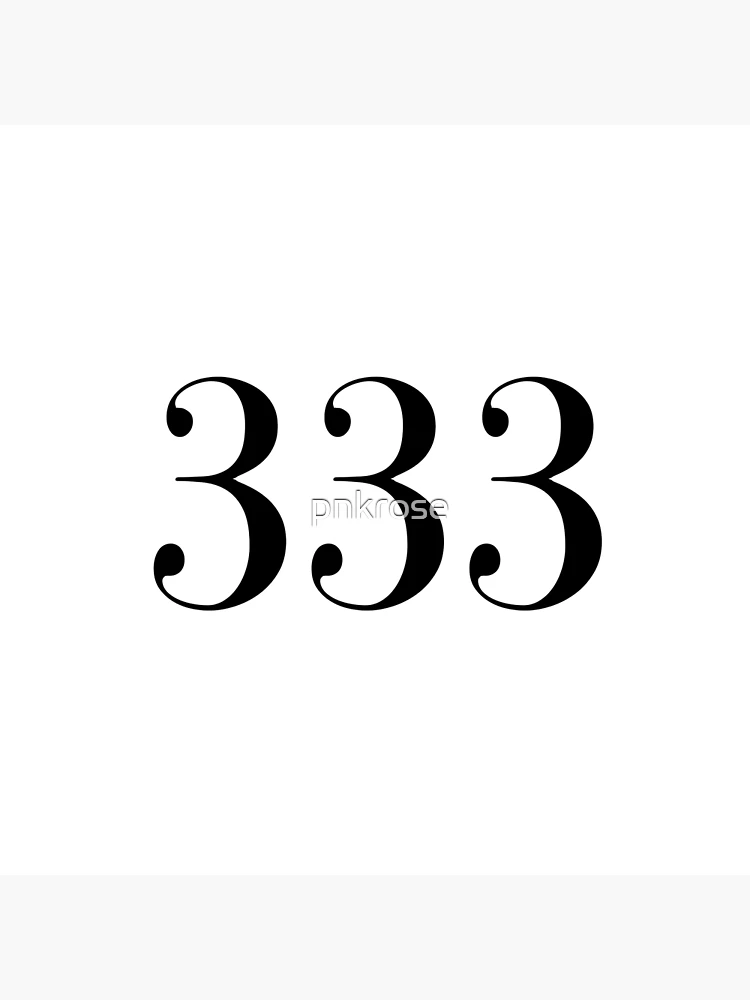 333 angel number