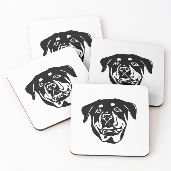Item preview, Rottweiler Minimalist Dog designed and sold by Whoofster.