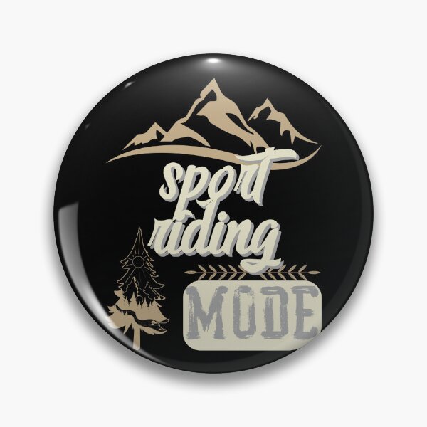 Item preview, sport riding mode, forest river sun inside tree pine designed and sold by movie-popcorn.
