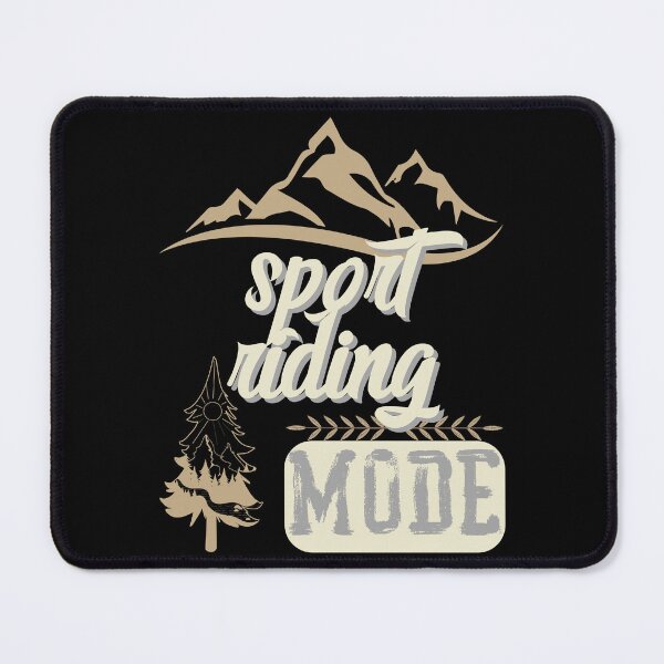 Item preview, sport riding mode, forest river sun inside tree pine designed and sold by movie-popcorn.