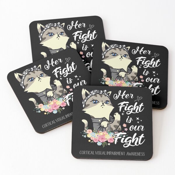 Item preview, Cortical Visual Impairment Awareness - Her Fight is our Fight designed and sold by RekaJoJo.
