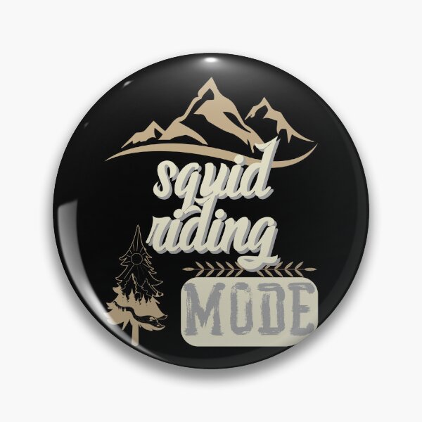 Item preview, squid riding mode, forest river sun inside tree pine designed and sold by movie-popcorn.