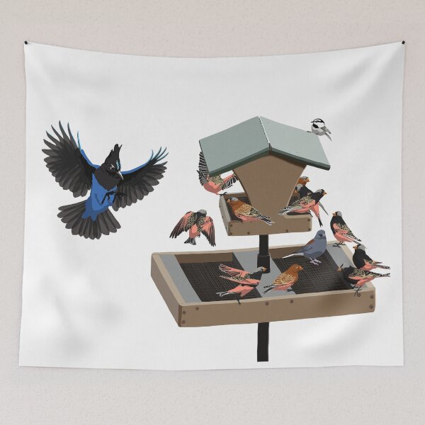 Item preview, Sandia Crest Birdfeeder designed and sold by BennuBirdy.