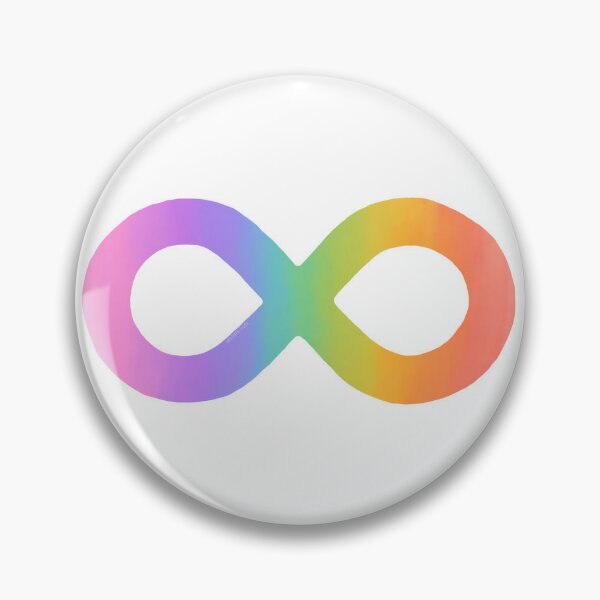 Infinity Neurodiversity Awareness Ribbons | Lapel Pins