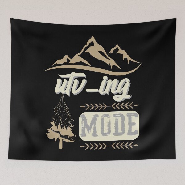 Item preview, utv-ing mode, forest river sun inside tree pine designed and sold by movie-popcorn.