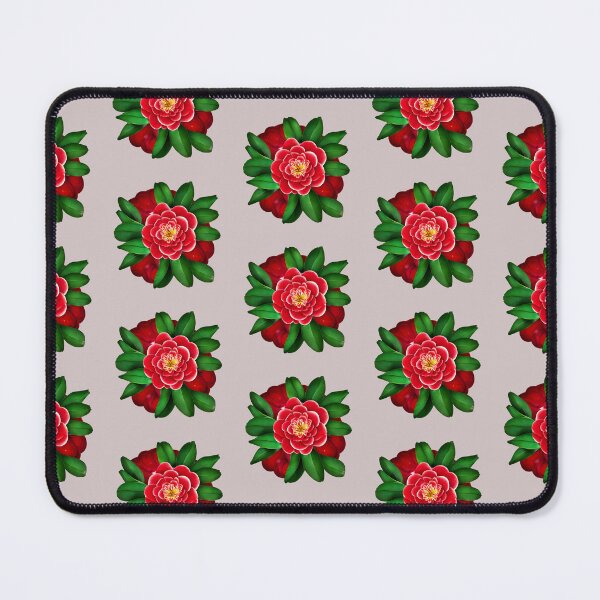 Item preview, Red camellia flower designed and sold by gramizzia.