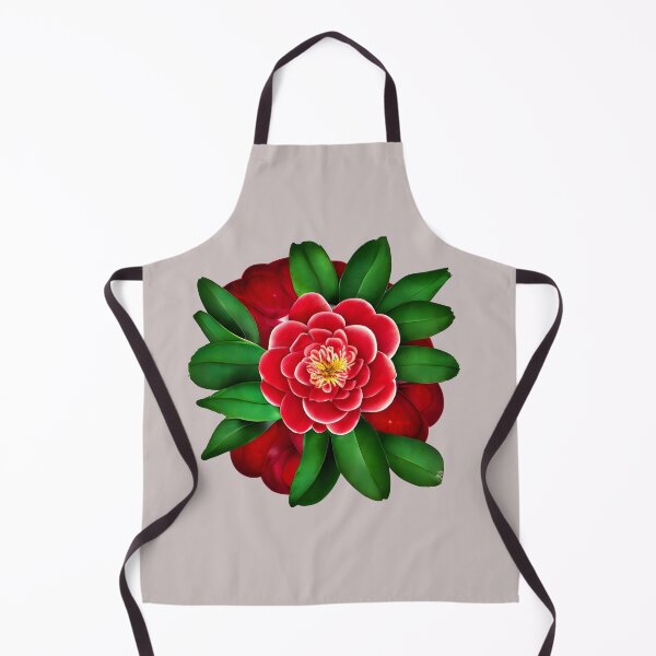 Item preview, Red camellia flower designed and sold by gramizzia.