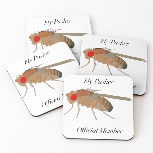 Item preview, Fly Pusher Official Member Drosophila Drawing designed and sold by Pocketsodders.