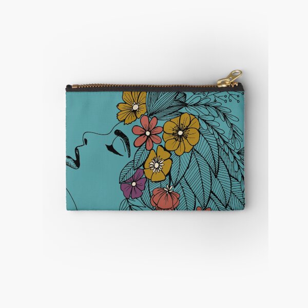 Artikelvorschau, Mädchen mit Blumenhaar. entworfen und verkauft von DianaGuy.