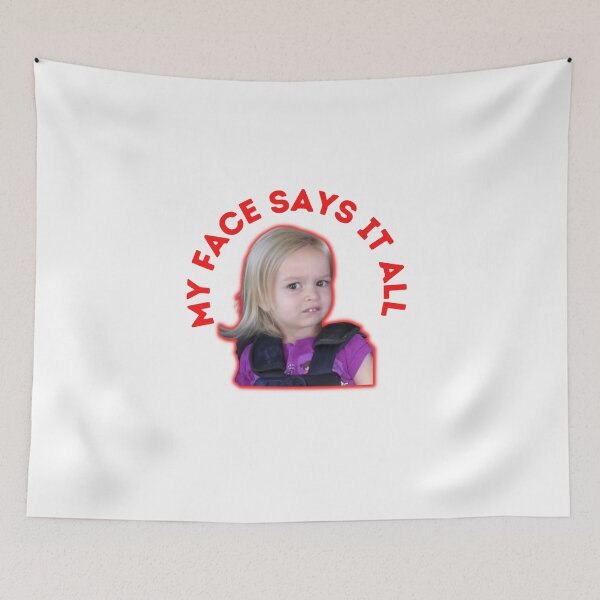 Item preview, My Face Says It All designed and sold by Hichem Ben Boubaker.