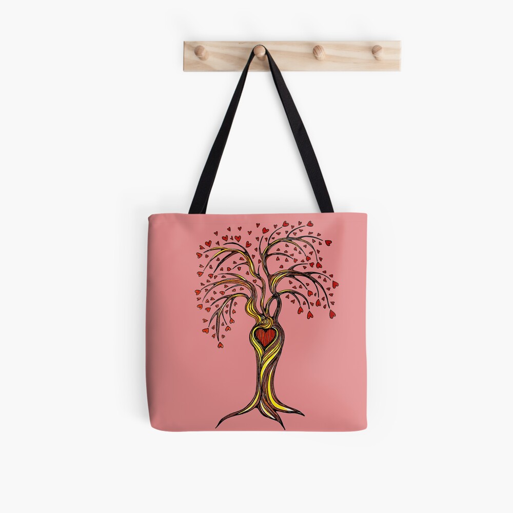 Item preview, All Over Print Tote Bag designed and sold by heartsake.