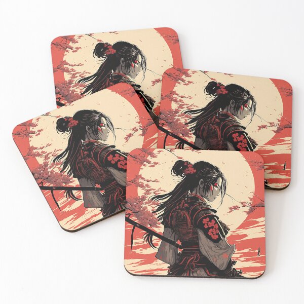 Item preview, Female Samurai Warrior designed and sold by Marcelo Vieira.
