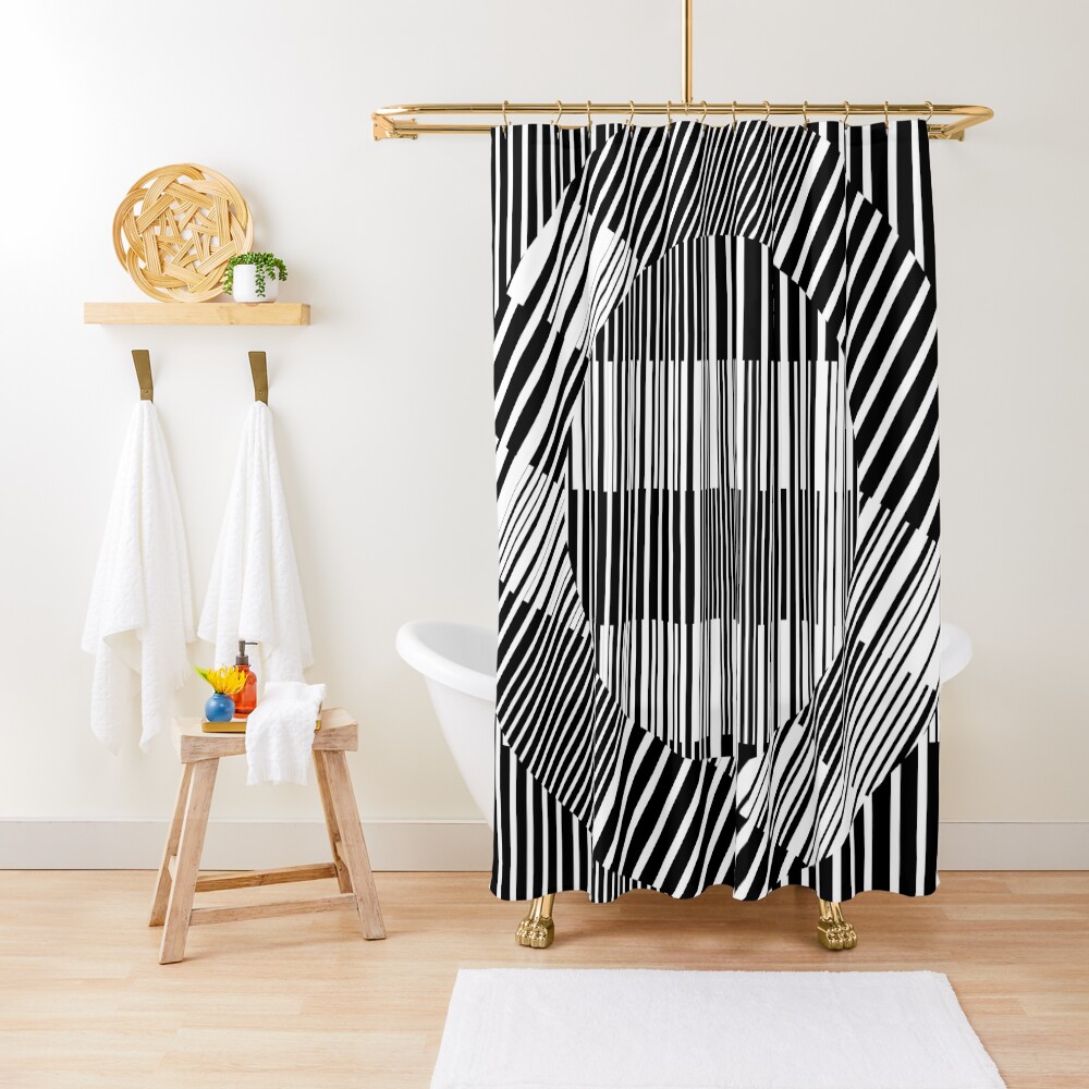 GLOBAL OPT V Shower Curtain