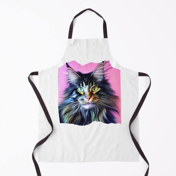 Item preview, Maine Coon Cat with Blue and Yellow Eye designed and sold by BtheLight.