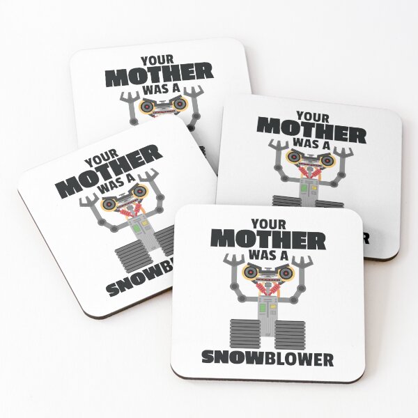 Item preview, Johnny 5 Your Mother Was A SnowBlower Short Circuit 1980s Classic Movie Robot Number 5 designed and sold by doseofwin.