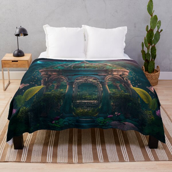 Item preview, Enchanted Magical Garden designed and sold by ArtMadeByAI.