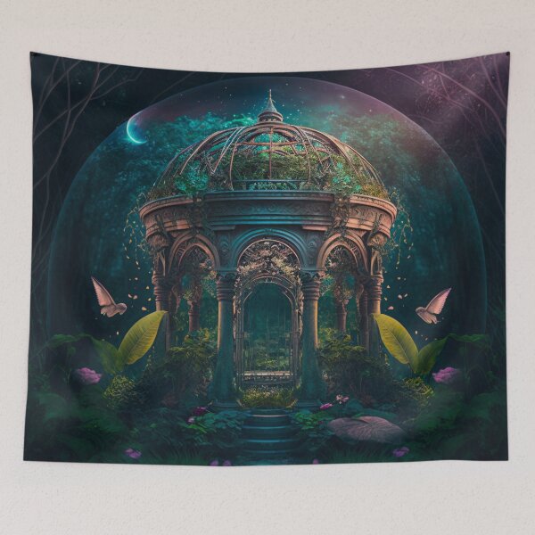 Item preview, Enchanted Magical Garden designed and sold by ArtMadeByAI.