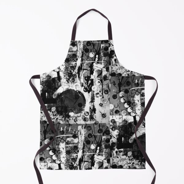 Item preview, abstract art black - white designed and sold by AUEROCHSE.