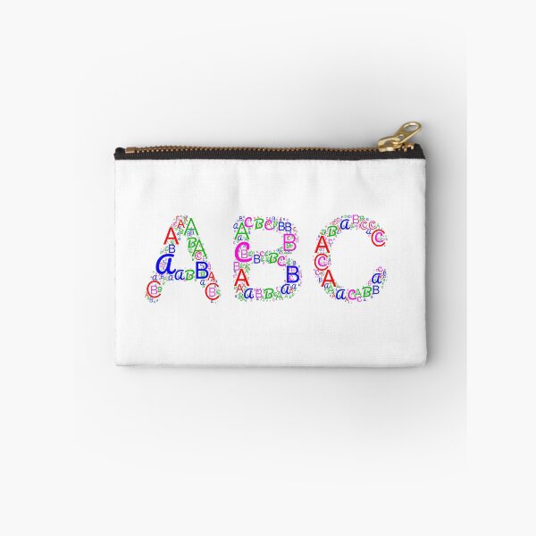 Item preview, Alphabet word cloud is wrapped into a letter ABC shape you will love it. designed and sold by ElmonirPress.
