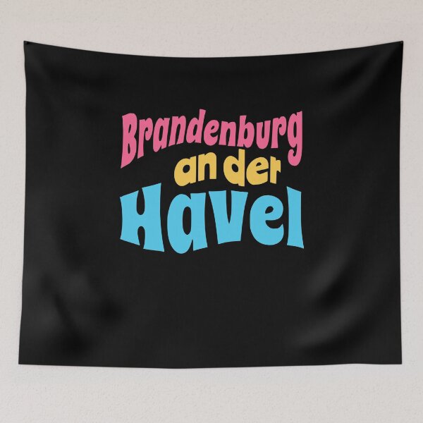Item preview, Brandenburg an der Havel in Pop Art style designed and sold by lang-popart.