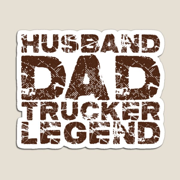 Item preview, Husband Dad Trucker Legend #1 designed and sold by aifuntime.