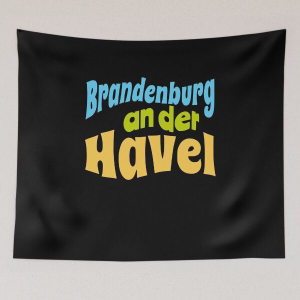 Item preview, Brandenburg an der Havel in Pop Art style designed and sold by lang-popart.