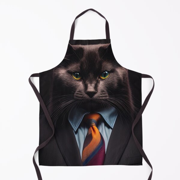 Item preview, Serious business cat wearing suit designed and sold by RK - Shop.