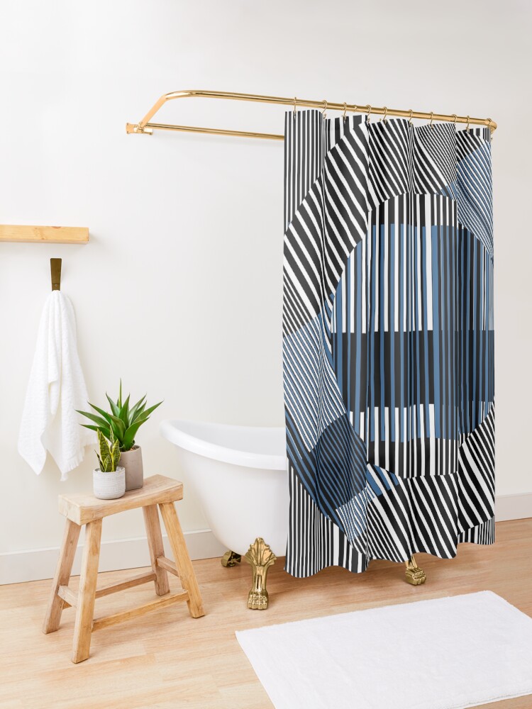 Alternate view of GLOBAL OPT VI Shower Curtain
