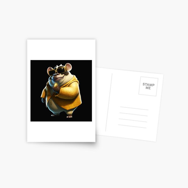 Biggie cheese Postcard for Sale by Paintandgo