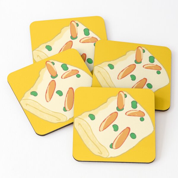 Item preview, Neopets Carrot and Pea Omelette designed and sold by BerryCarousel.