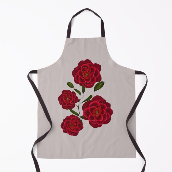 Item preview, Red camellia flower designed and sold by gramizzia.