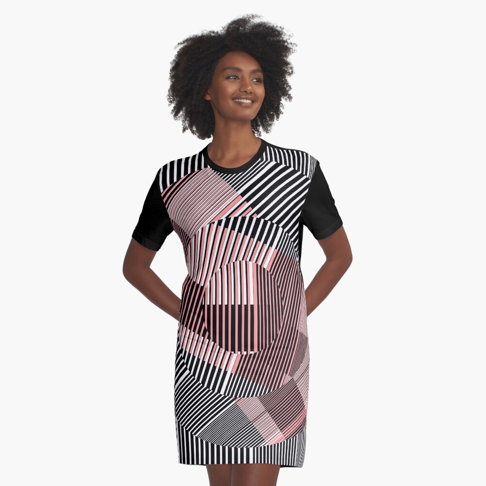 GLOBAL OPT VII Graphic T-Shirt Dress