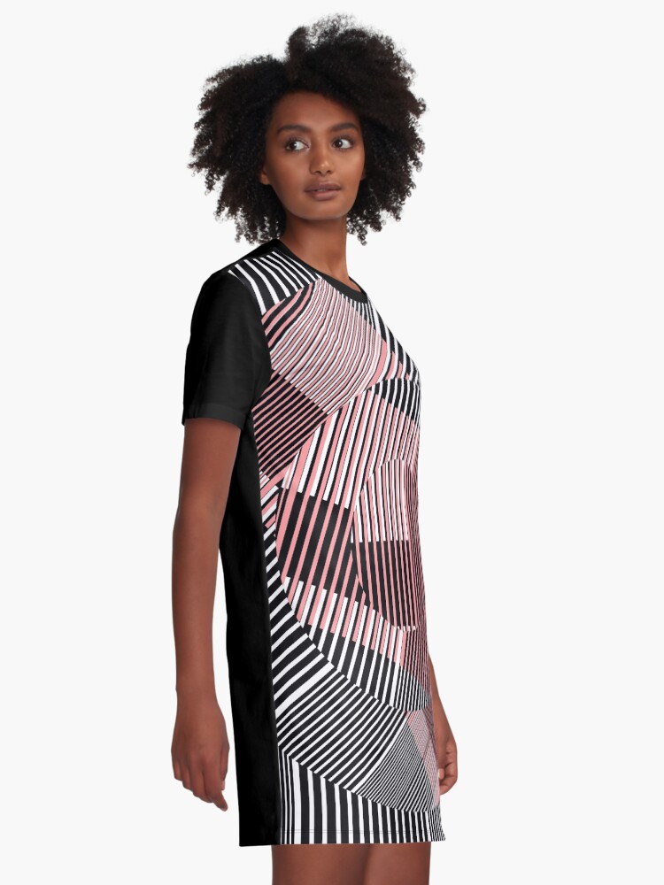 Alternate view of GLOBAL OPT VII Graphic T-Shirt Dress