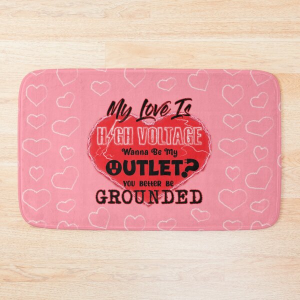 Item preview, My Love Is High Voltage VALENTINE designed and sold by GatorDesign.