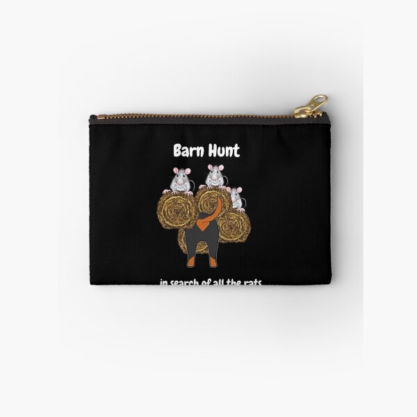 Item preview, Funny Barn Hunt - in search of all the rats with a Tailed Rottweiler, tail raised designed and sold by Just4doglovers.