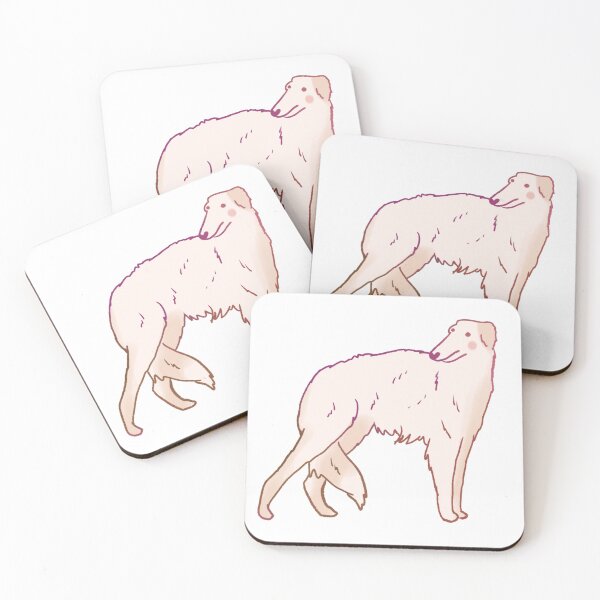 Item preview, borzoi art designed and sold by Mayarart.